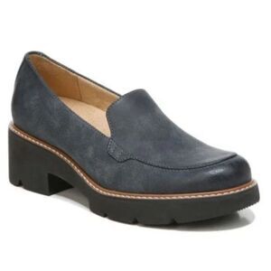 Naturalizer Women's Cabaret Slip-On Loafer Blue Grey size 11 NEW